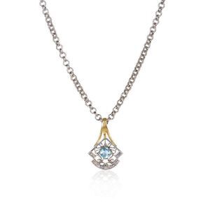 Sara Blaine/eSBe Lady Sarah Blue Topaz Necklace